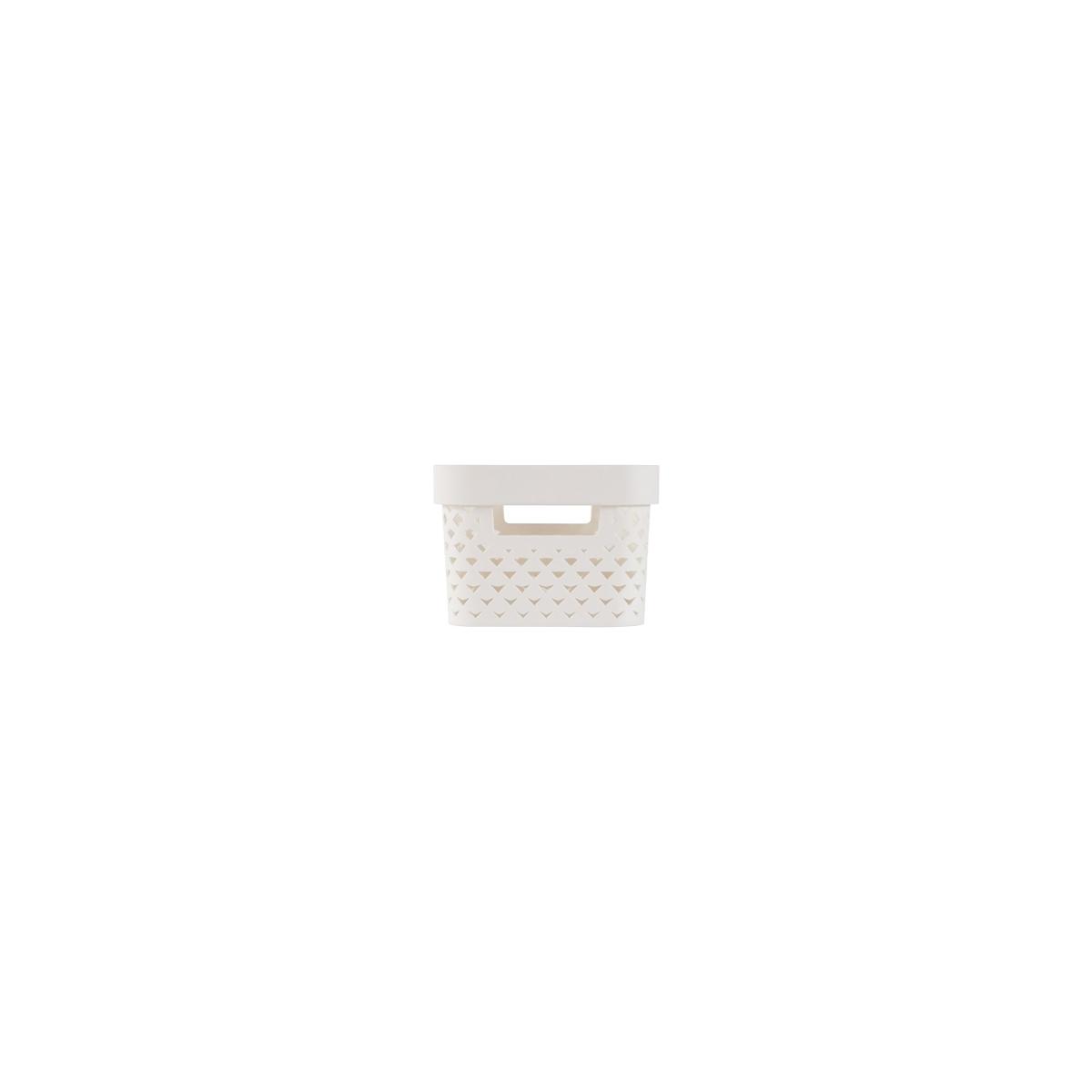 Curver Pure 4.5L Storage Basket White – image 4