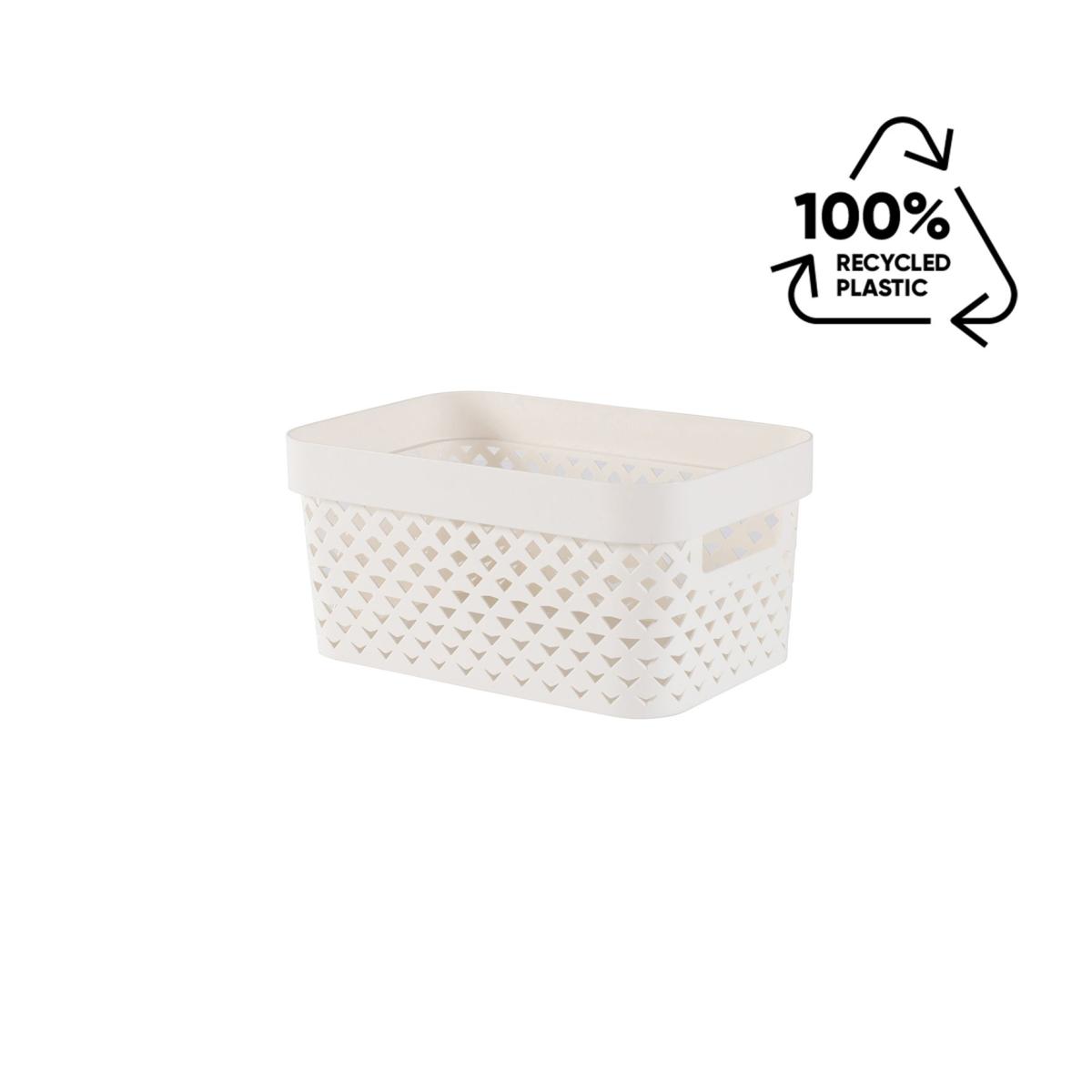 Curver Pure 4.5L Storage Basket White – image 6