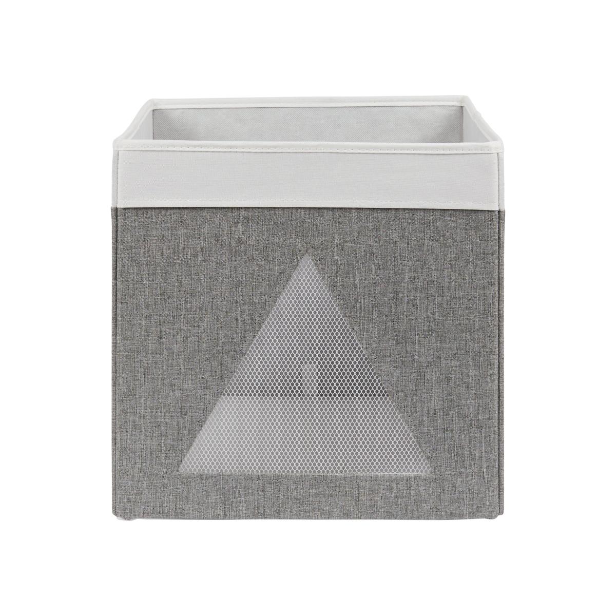 Triangle Mesh Grey Foldable Box Grey – image 2