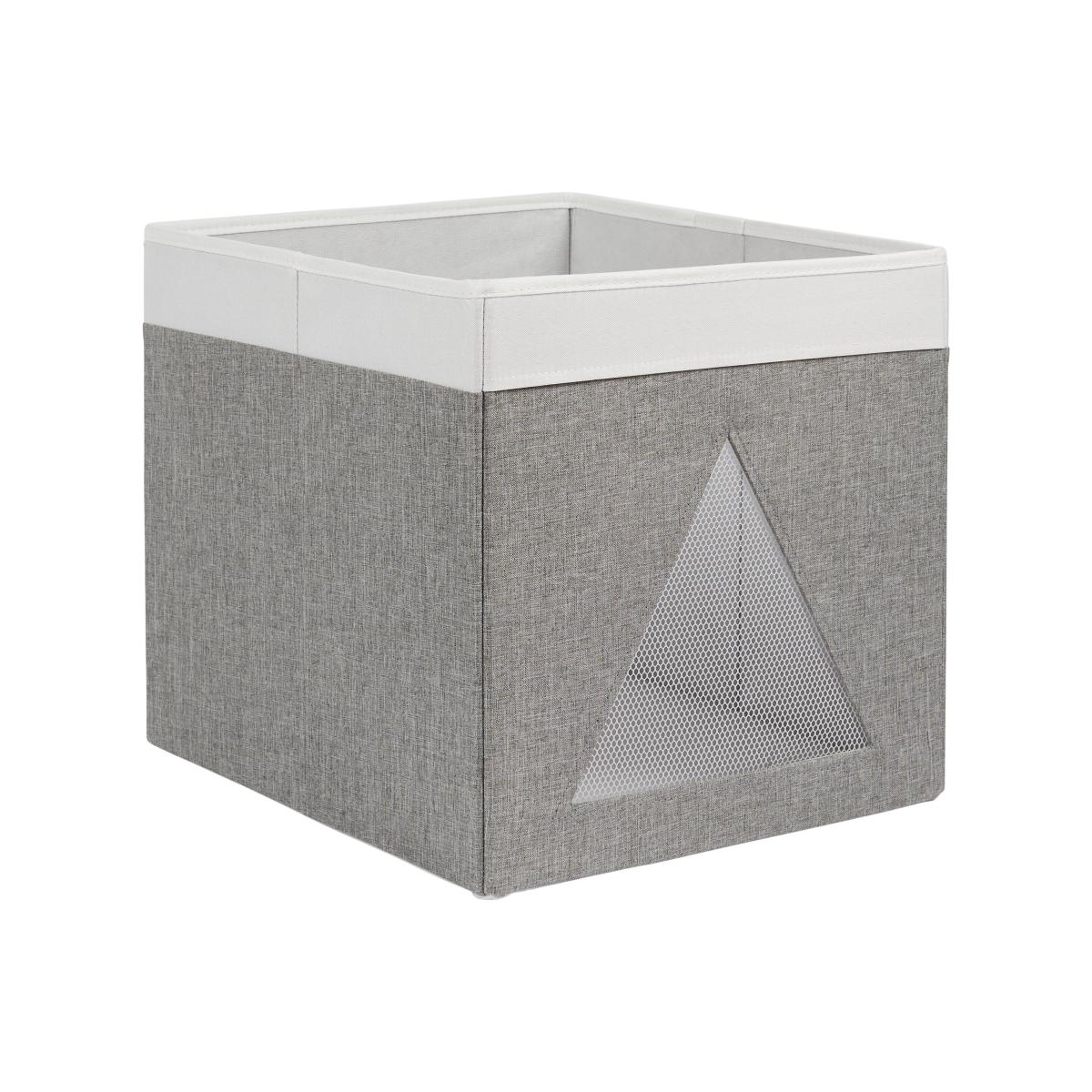 Triangle Mesh Grey Foldable Box Grey – image 3