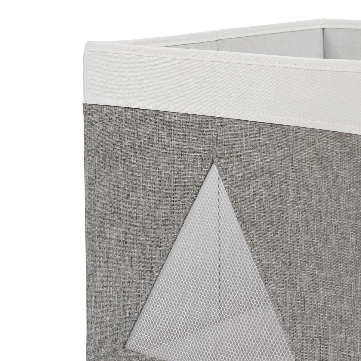 Triangle Mesh Grey Foldable Box Grey – image 4