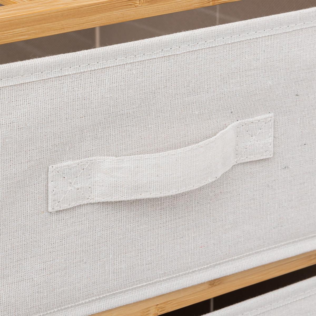 Tissa White 4 Box Narrow Storage Unit – image 5