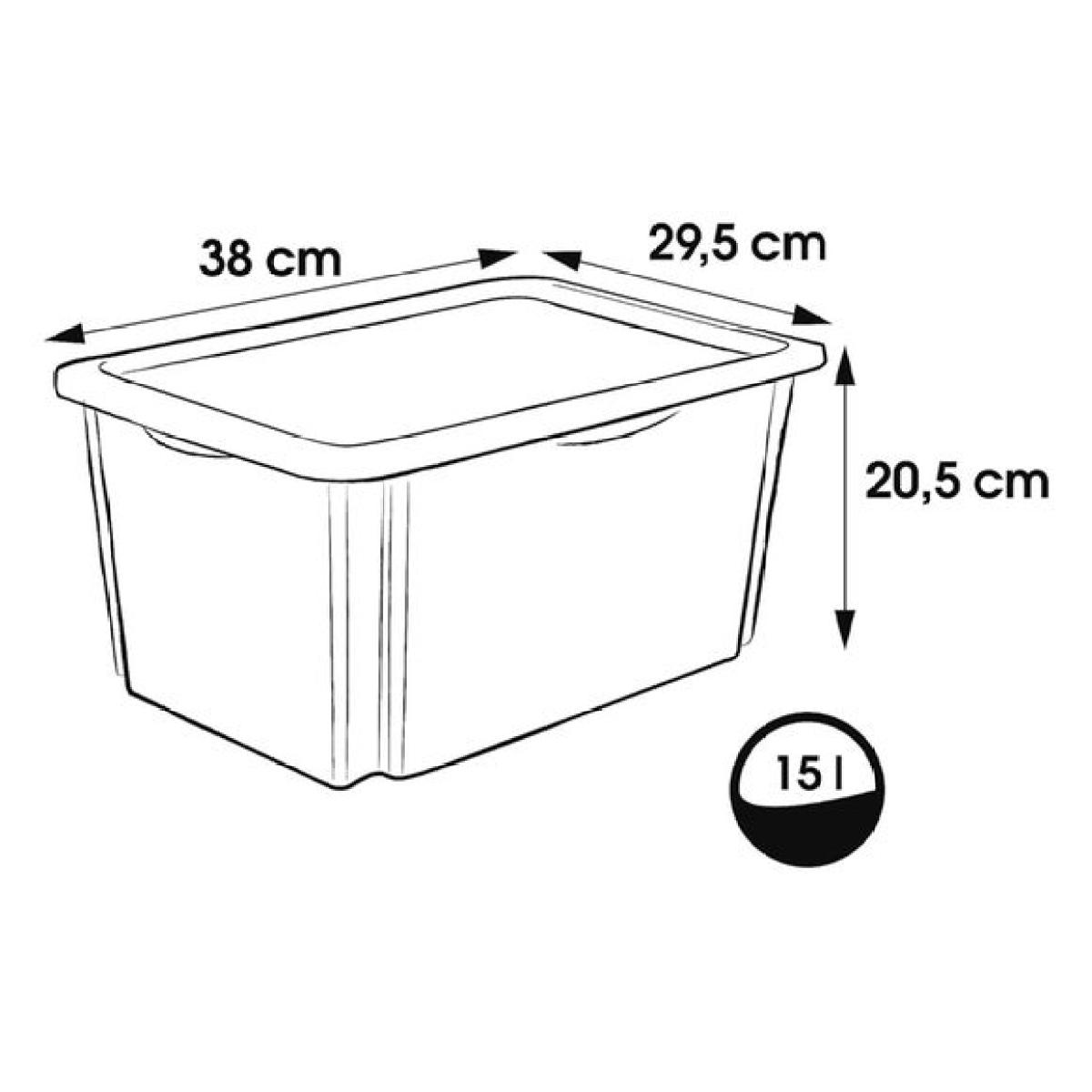 Keeeper Set of 2 Paw Patrol 15L Turn Around Stackable Storage Box – image 6