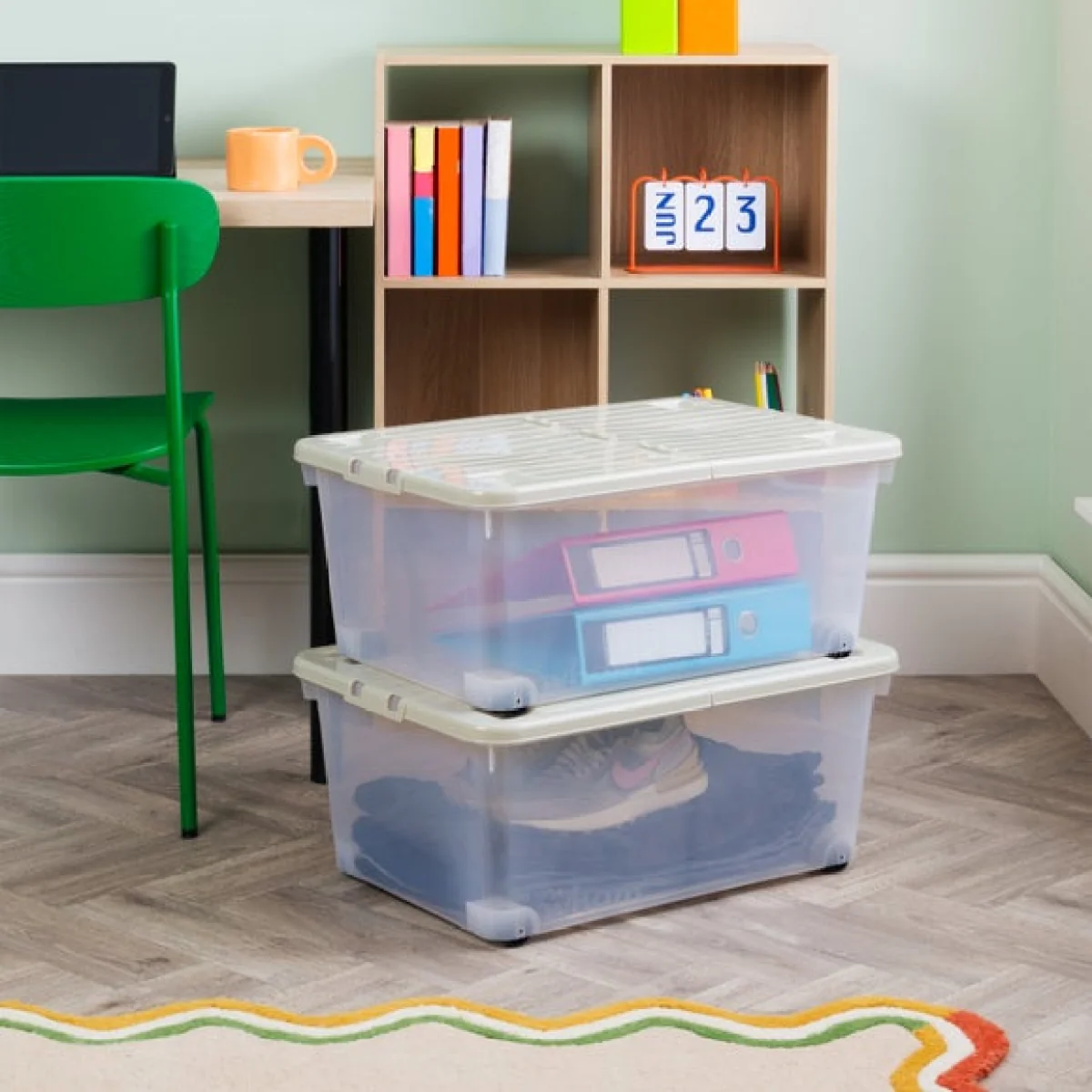 Wham 45L Wheeled Underbed Storage – image 1