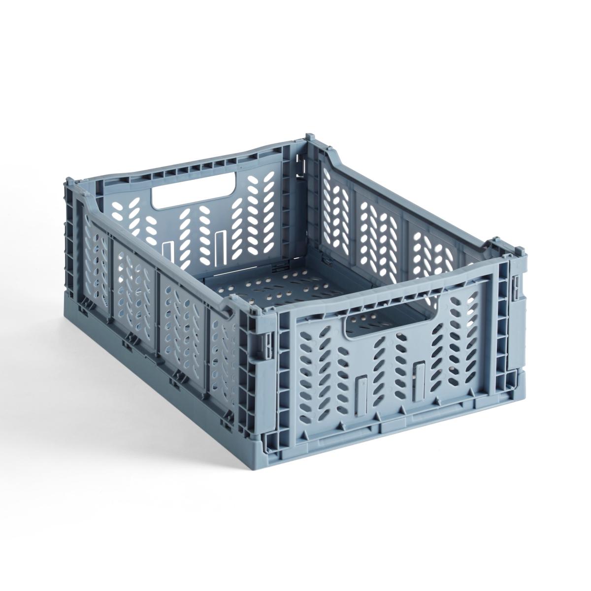 Medium Foldable Crate Ashley Blue – image 3