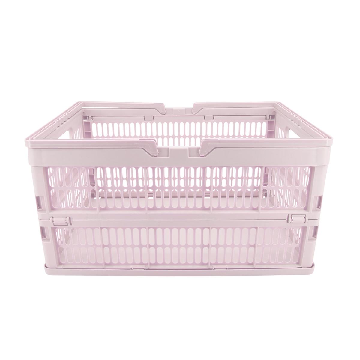 Large Folding Crate Purple – image 3