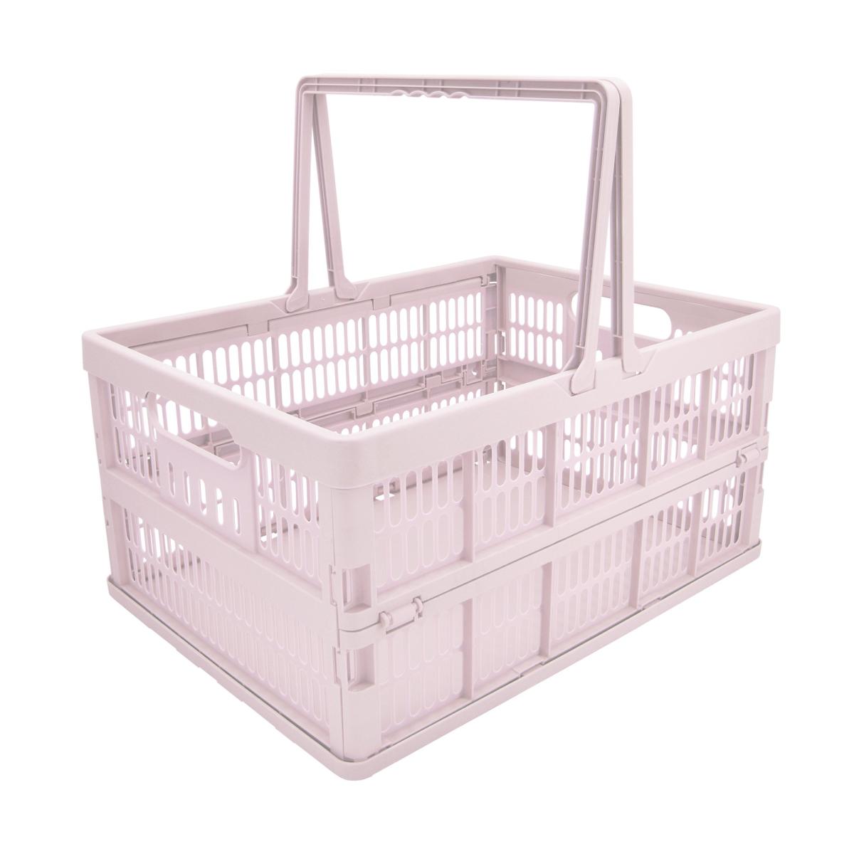 Large Folding Crate Purple – image 4