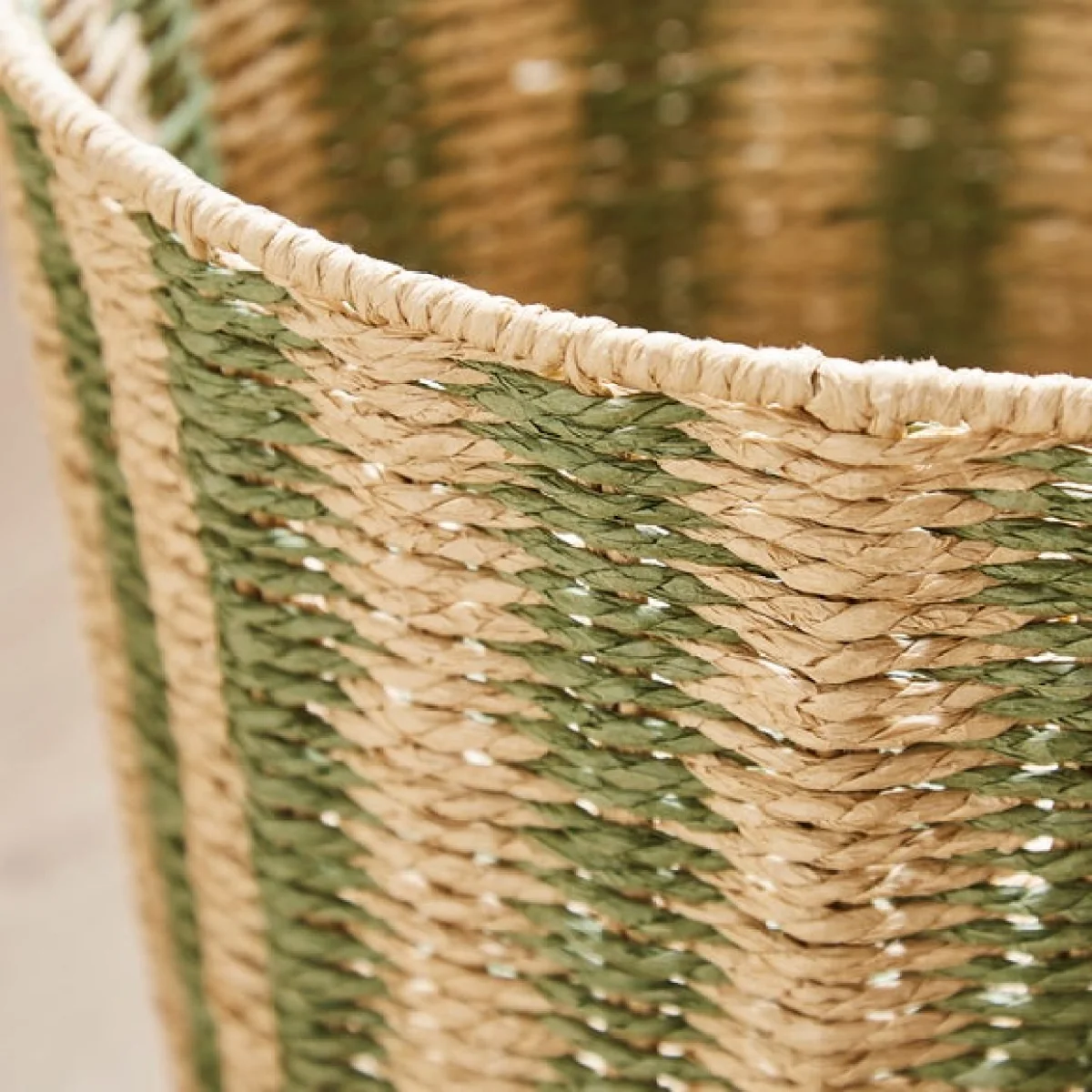 Striped Rope Bin – image 2