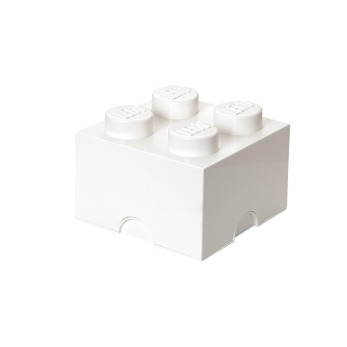 Lego 4 Brick Storage Box White – image 3