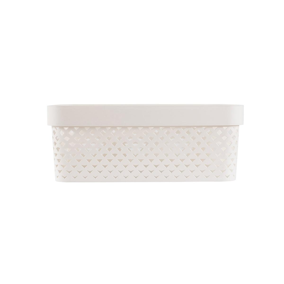 Curver Pure 11L Storage Basket White – image 2