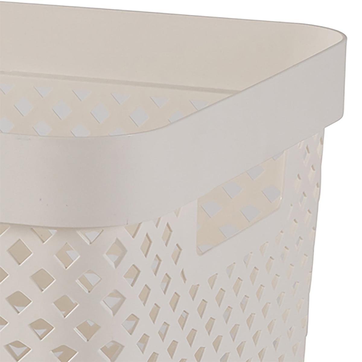 Curver Pure 11L Storage Basket White – image 3