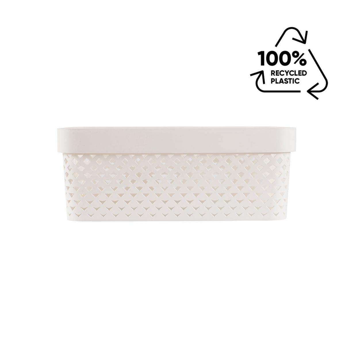 Curver Pure 11L Storage Basket White – image 5