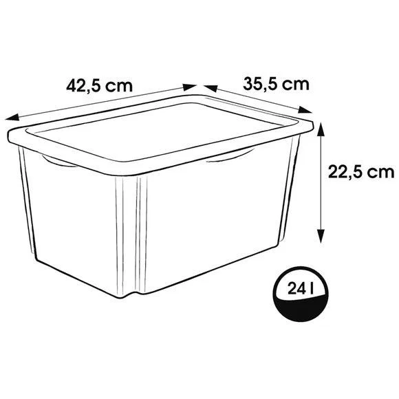 Keeeper Set of 2 Paw Patrol 24L Turn Around Stackable Storage Box – image 6