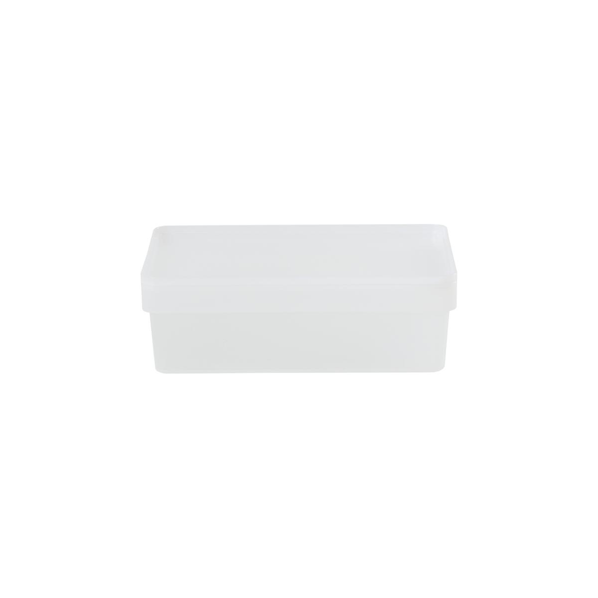 Wham Set of 4 12cm Studio 2.01 A4 Box and Lid Clear – image 2