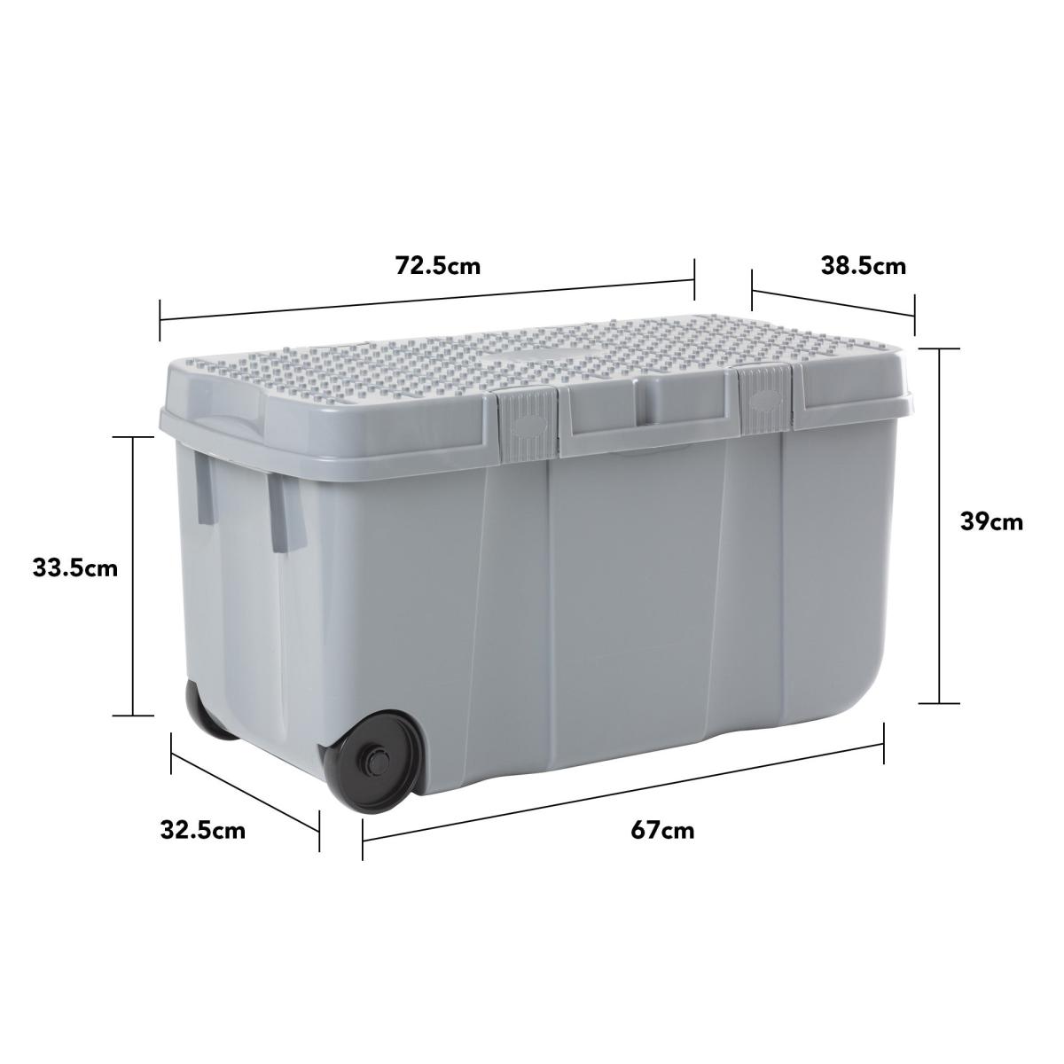 Wham Home Upcycle 100l Grey Cart Grey – image 4
