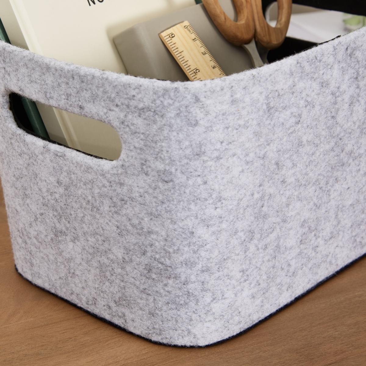 Felt Box Grey Black – image 2