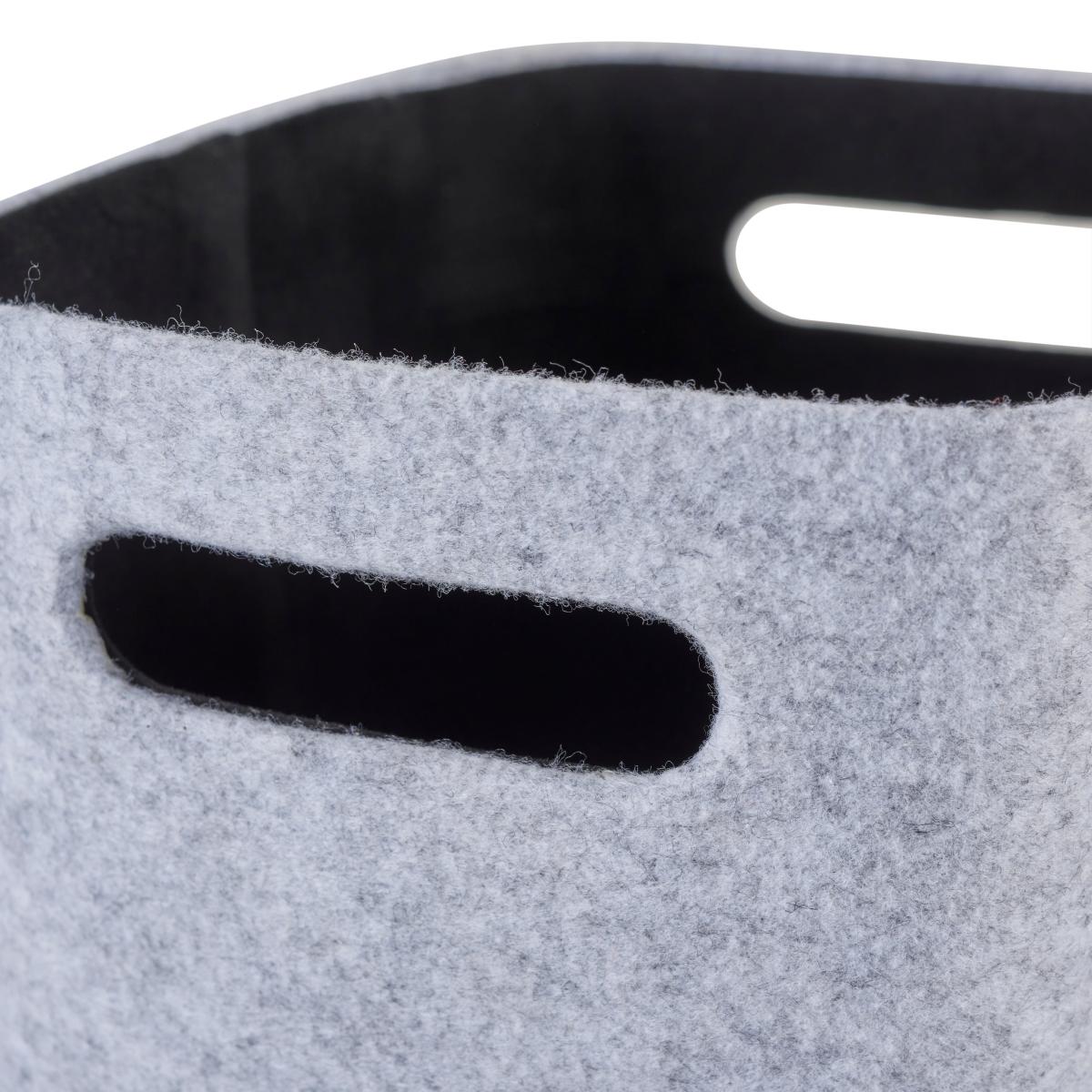 Felt Box Grey Black – image 4
