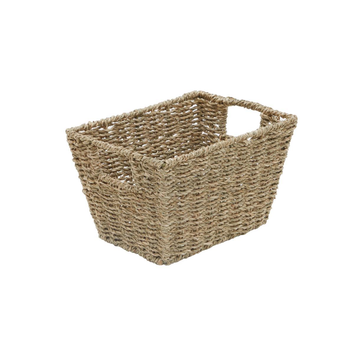 Seagrass Tapered Basket Small Natural (Brown) – image 2