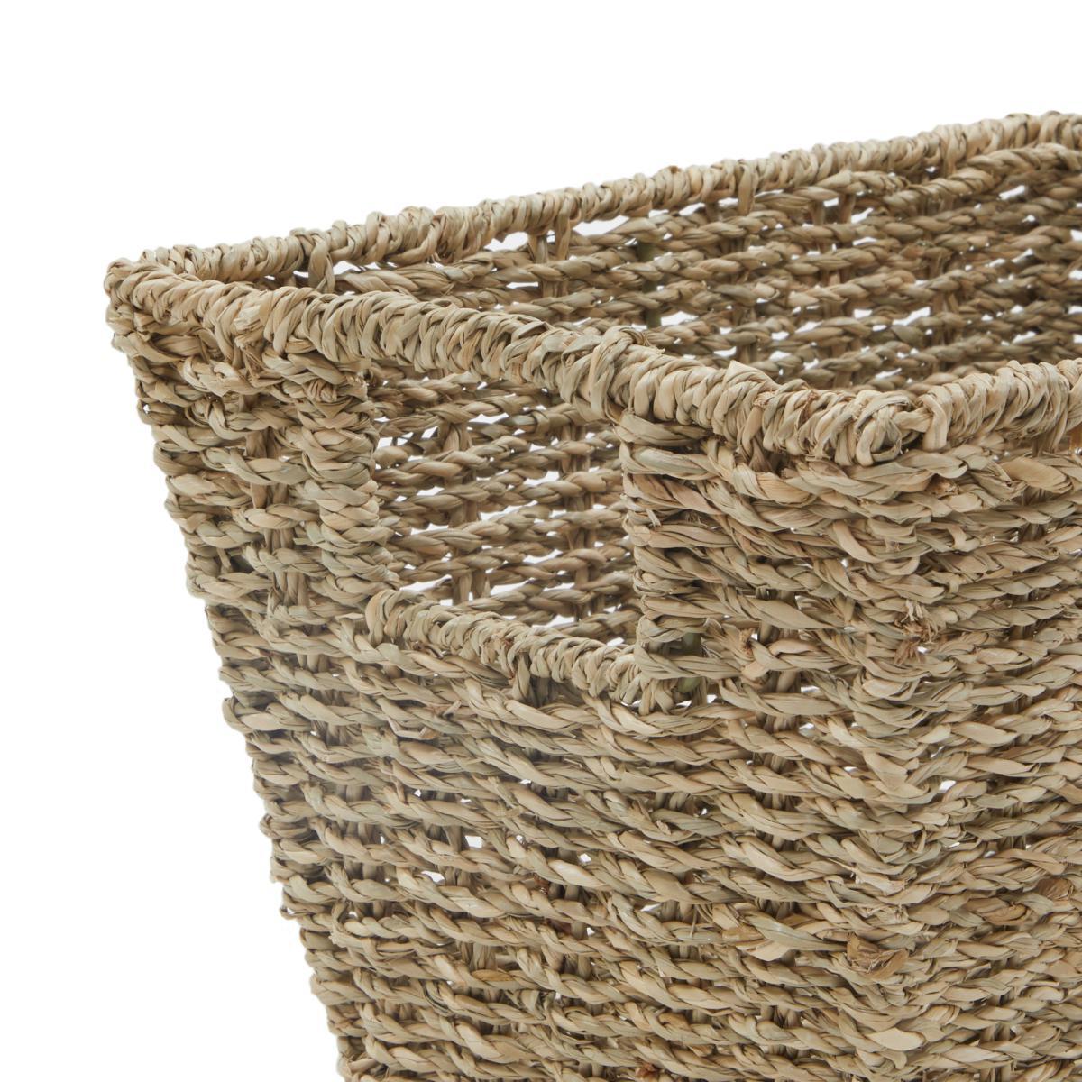 Seagrass Tapered Basket Small Natural (Brown) – image 4
