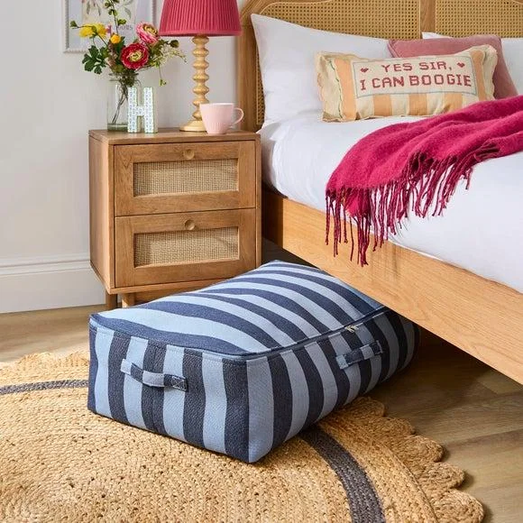 Beatrice Woven Stripe Underbed Storage Bag – image 2