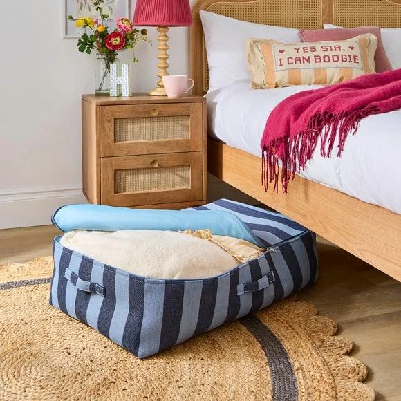 Beatrice Woven Stripe Underbed Storage Bag – image 3