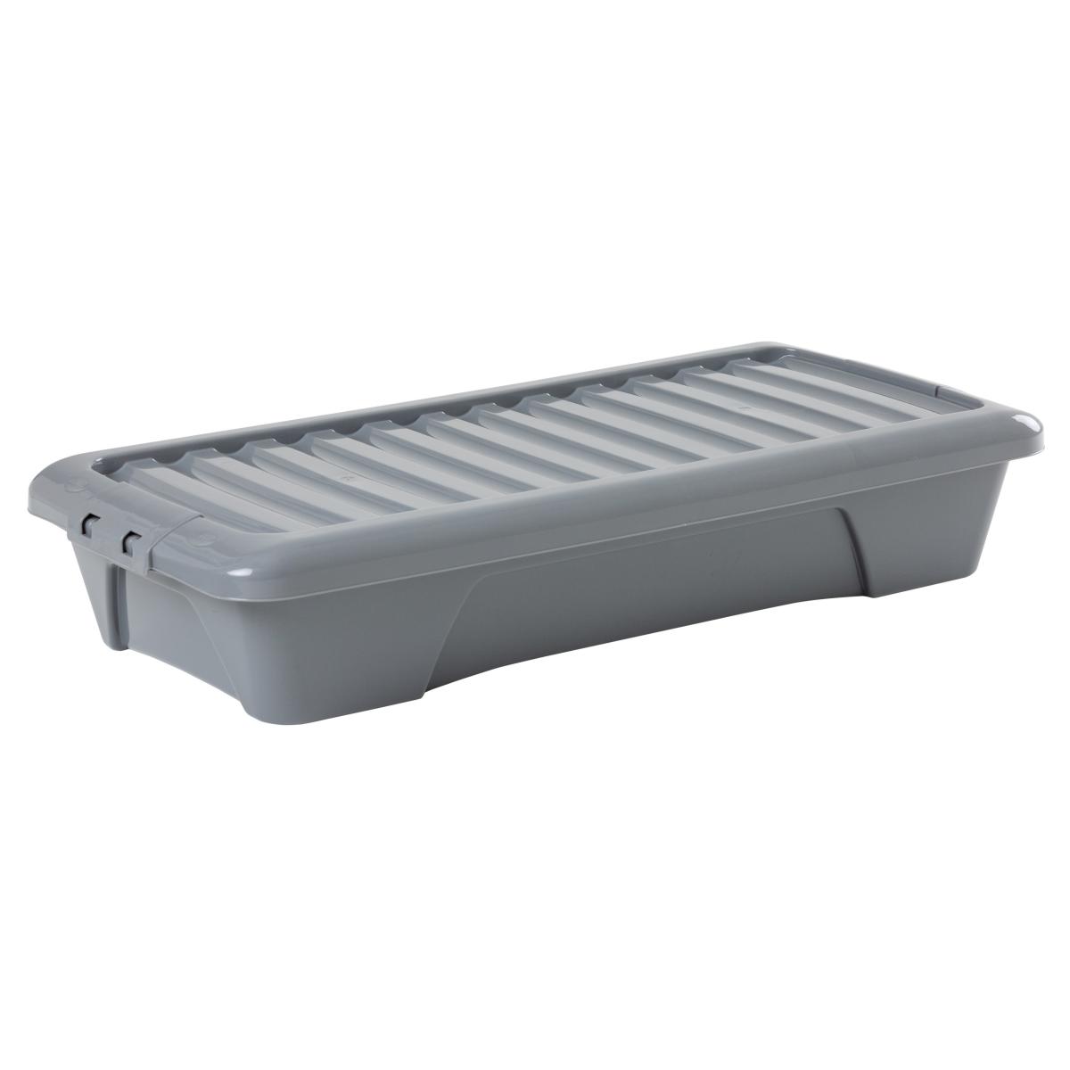 Wham Home Upcycle Set of 5 35l Grey Boxs With Lids Grey – image 3