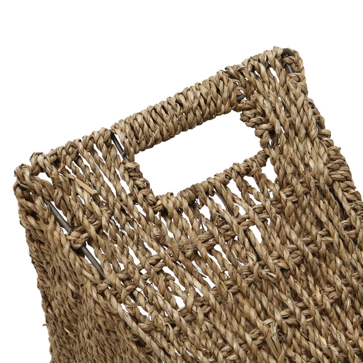 JVL Seagrass Magazine Holder Natural – image 4