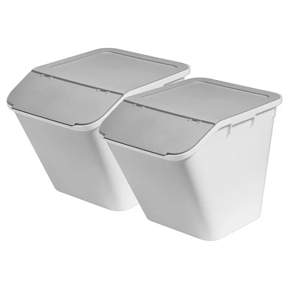 Smartstore Collect Stack It Set of 2 Recycling Bins – image 7