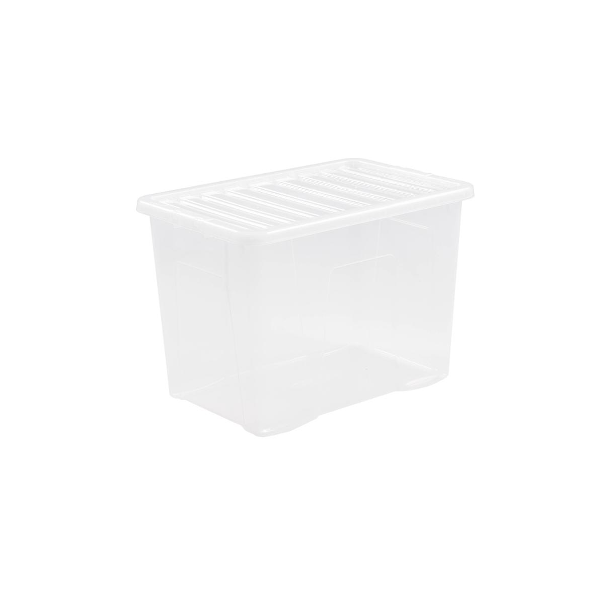 Crystal 80 Litre Box & Lid Clear – image 2