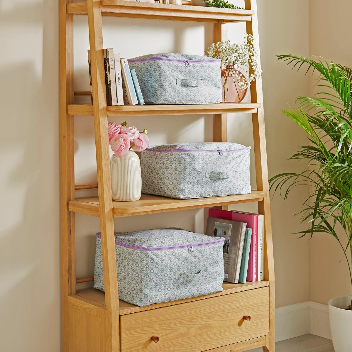 Set of 3 Jolie Storage Bags Lilac – image 2