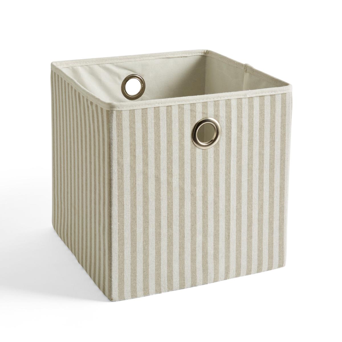 Striped Foldable Storage Box Mushroom – image 3