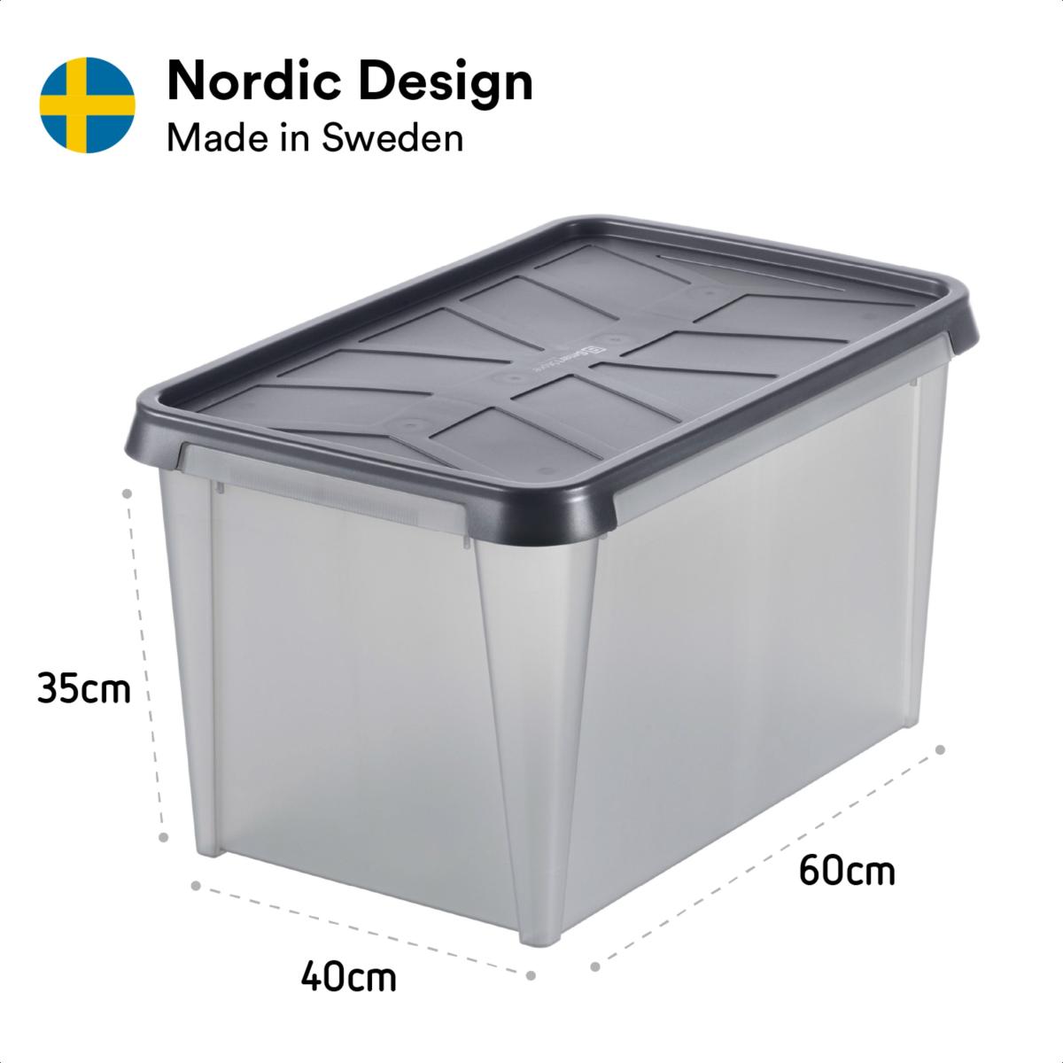 SmartStore Dry Box 50L, Grey Grey – image 3