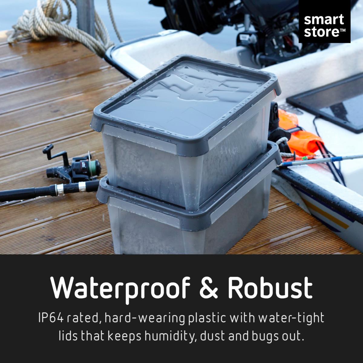 SmartStore Dry Box 50L, Grey Grey – image 5