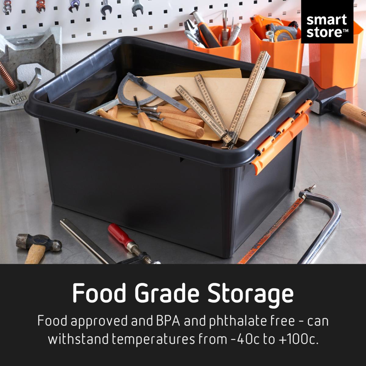 SmartStore Pro Box 32L, Black & Orange Black – image 5