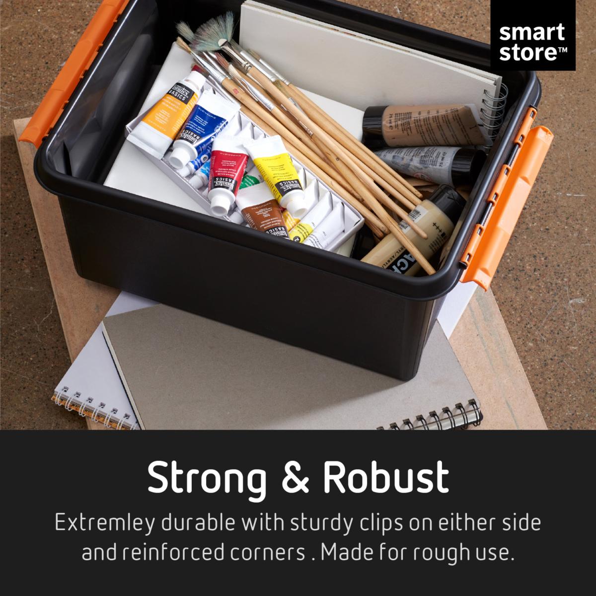 SmartStore Pro Box 32L, Black & Orange Black – image 6
