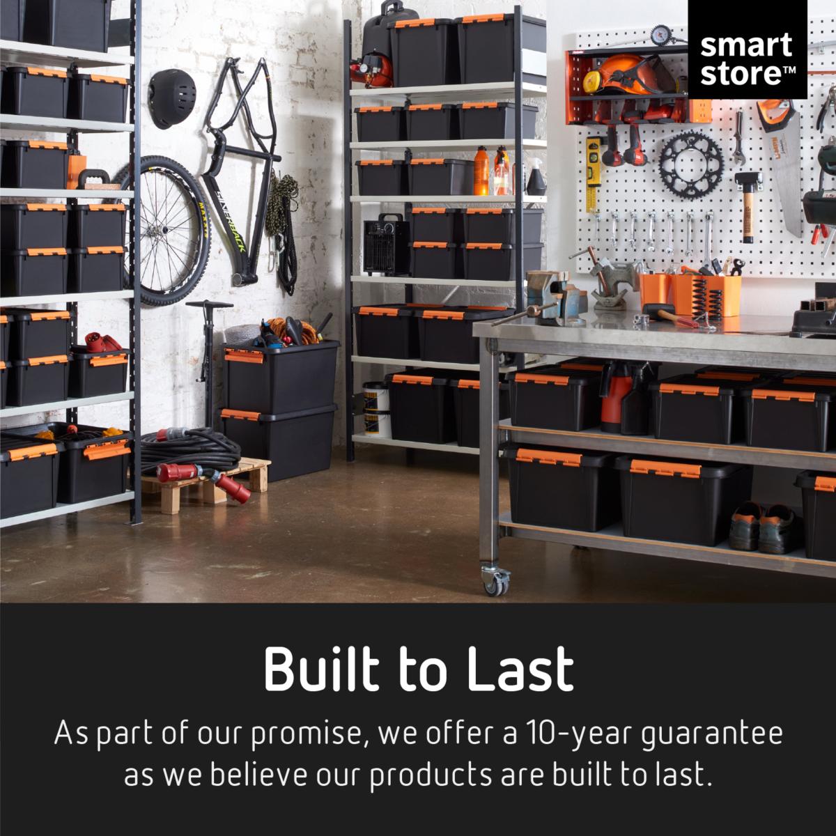 SmartStore Pro Box 32L, Black & Orange Black – image 7