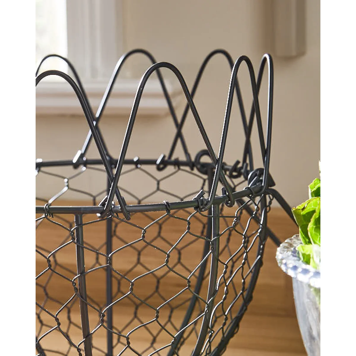 Rustic Wire Kitchen Salad Shaker – image 2