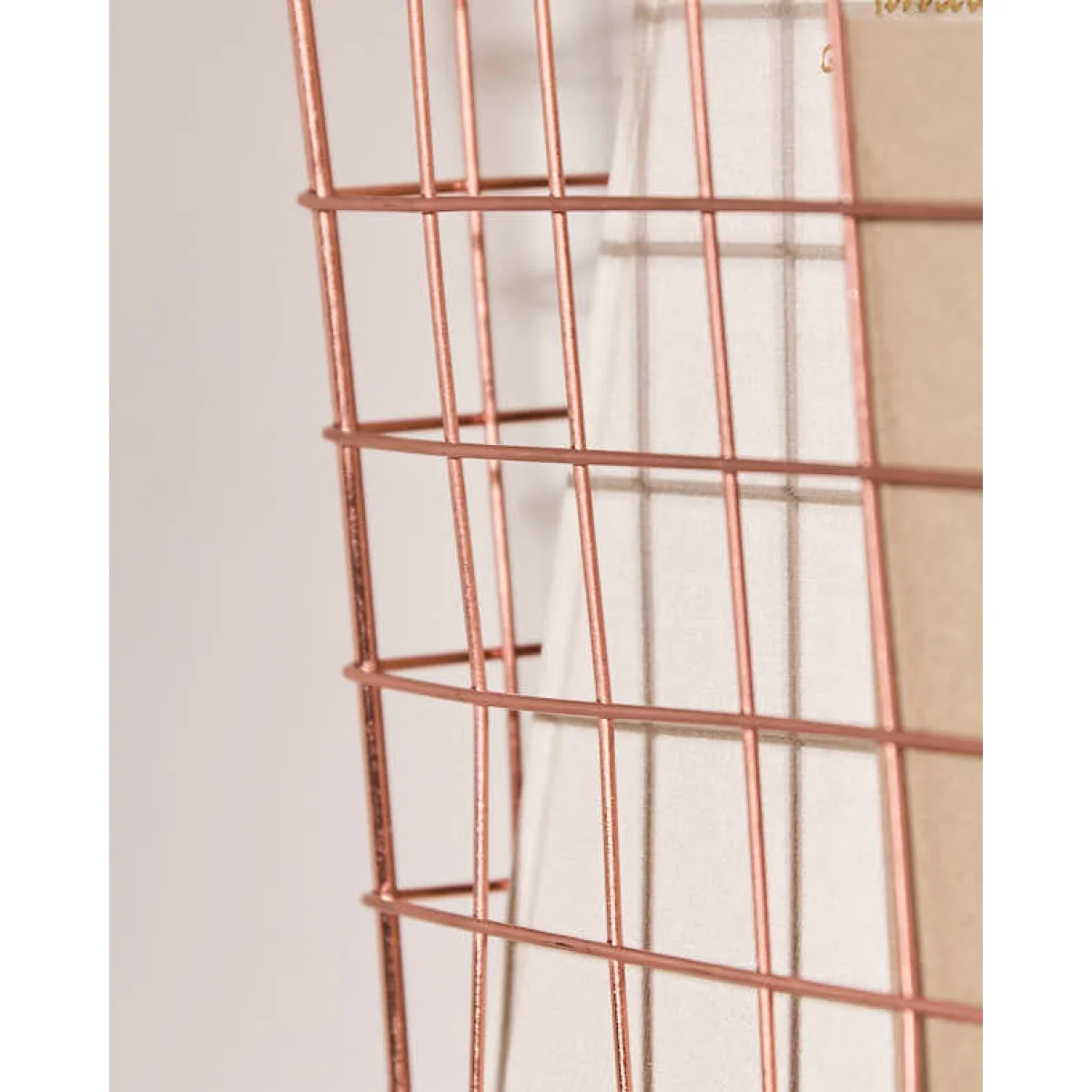 Copper Wall Storage Basket – image 2
