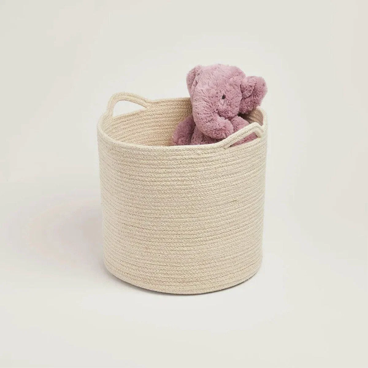 Great Little Trading Company Rope Storage Basket - Ivory – image 2