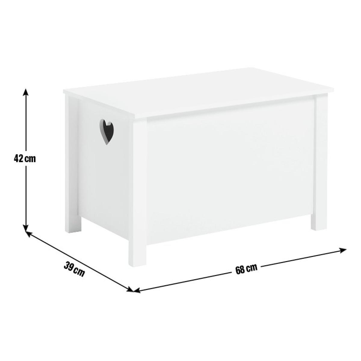 Habitat Mia Toy Box - White – image 3