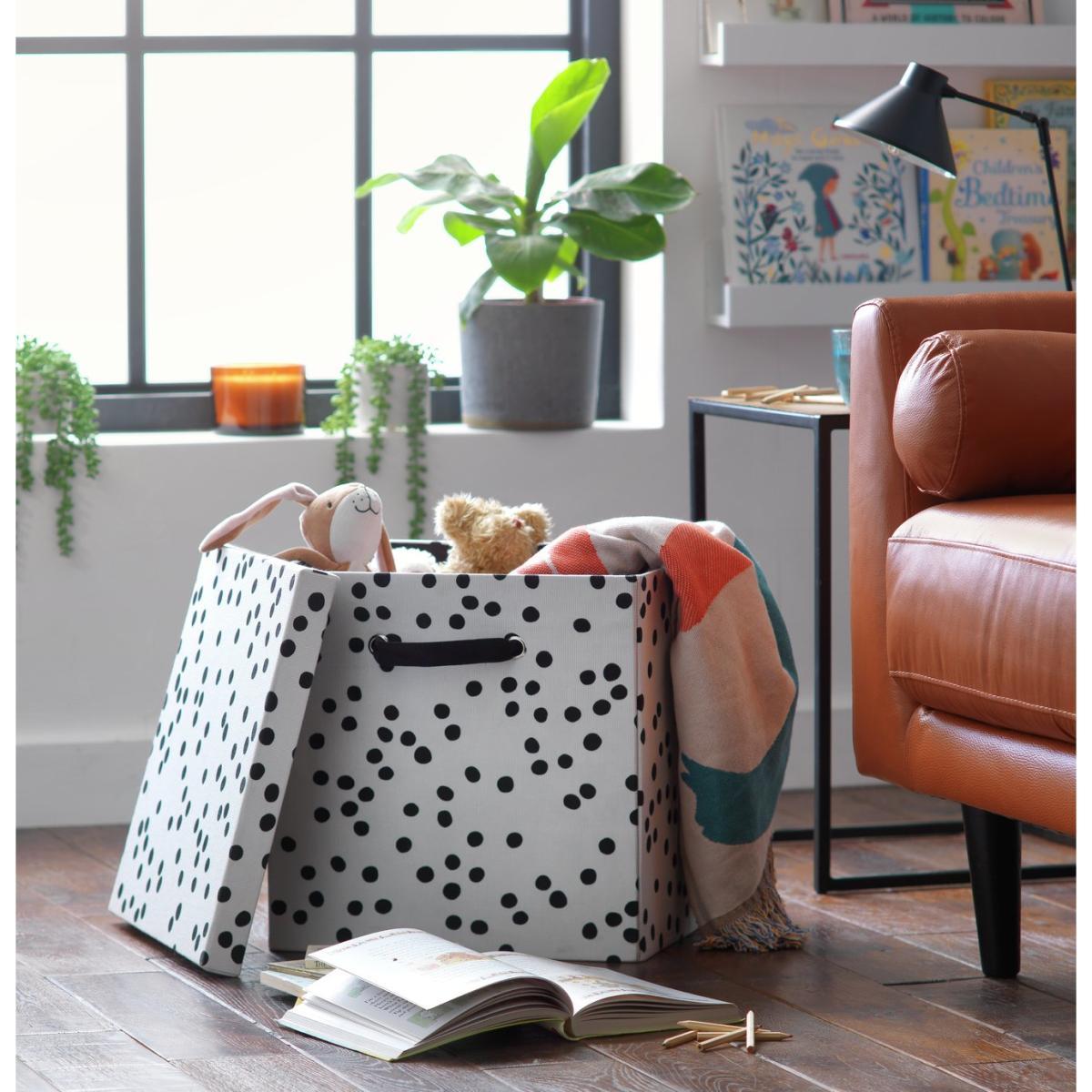 Habitat Penny Storage Box with Lid - White – image 2