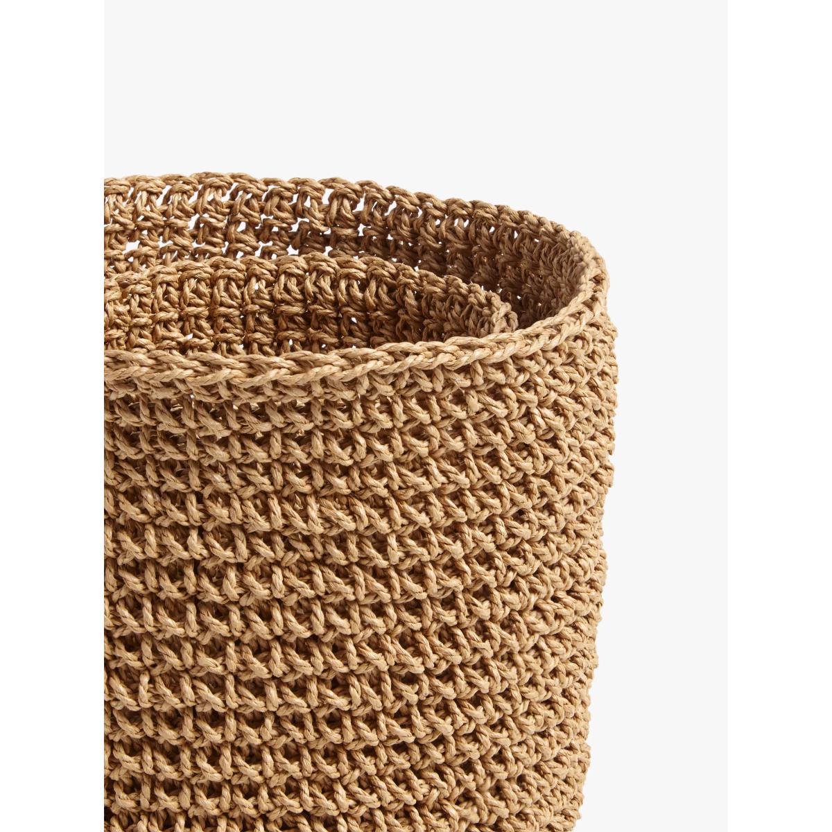 John Lewis & Partners Fusion Paper Rope Baskets, Set of 2 – image 3