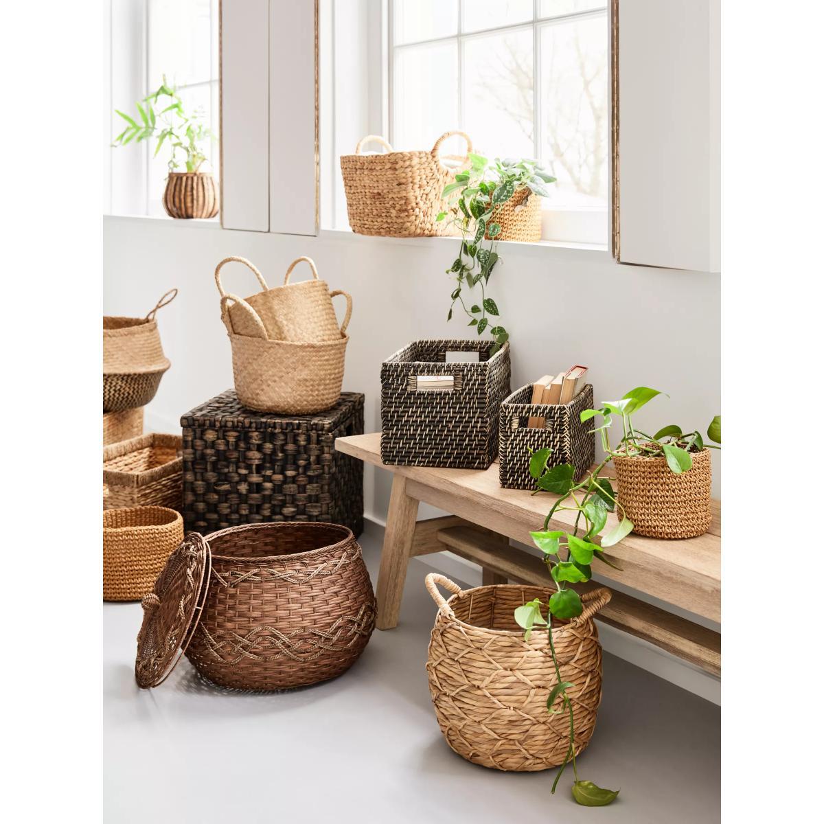 John Lewis & Partners Fusion Paper Rope Baskets, Set of 2 – image 5