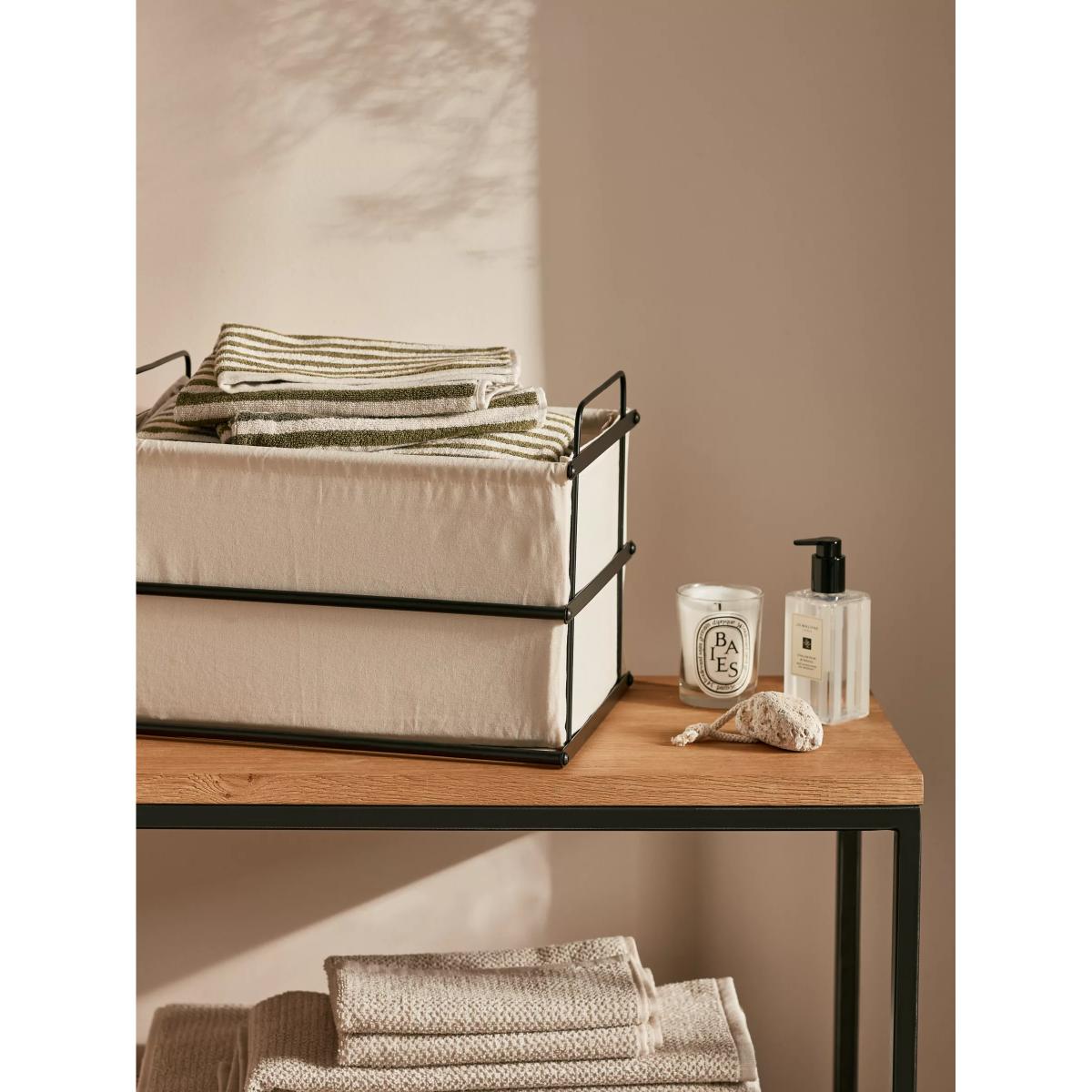 John Lewis Stackable Fabric Storage Baskets – image 2