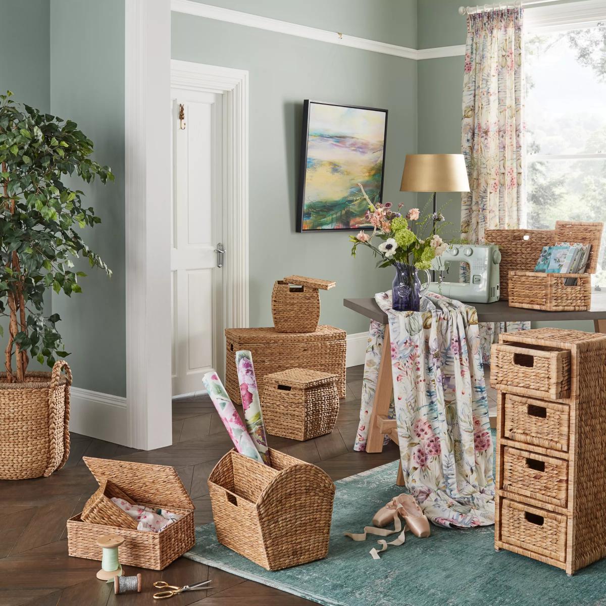 John Lewis & Partners Water Hyacinth Storage Baskets, Set of 3 – image 3