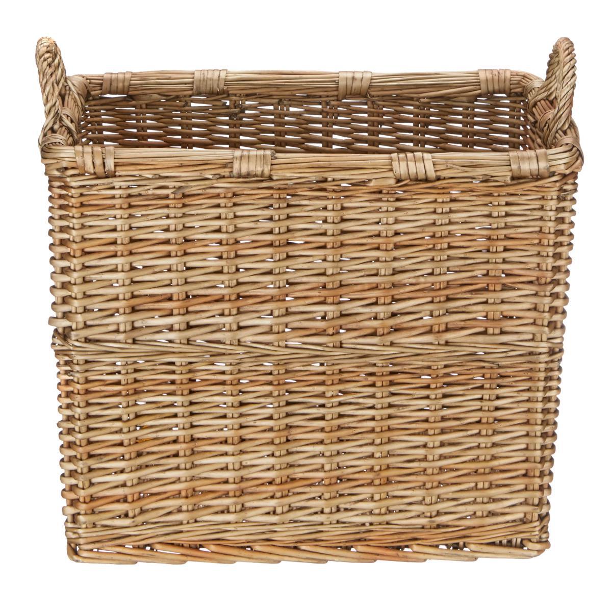 John Lewis & Partners Modern Country Wicker Log Basket – image 2