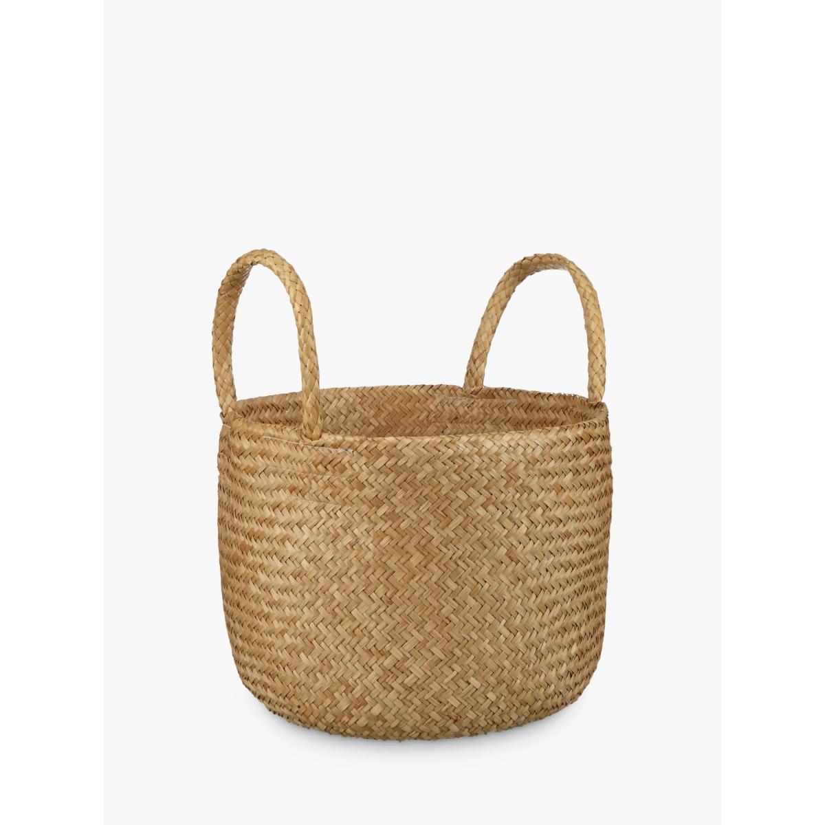John Lewis & Partners Fusion Natural Seagrass Basket – image 2