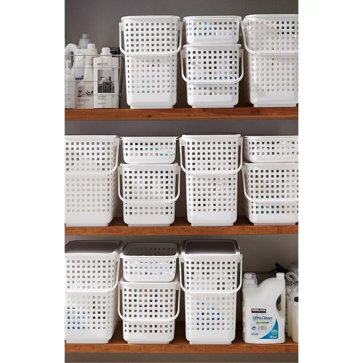 Like-it Modular Biomass Stacking Basket Lid, White – image 3