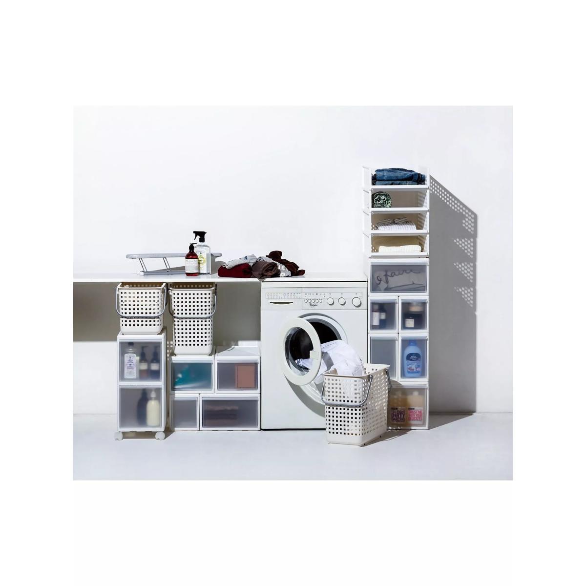 Like-it Modular Biomass Stacking Basket Lid, White – image 4