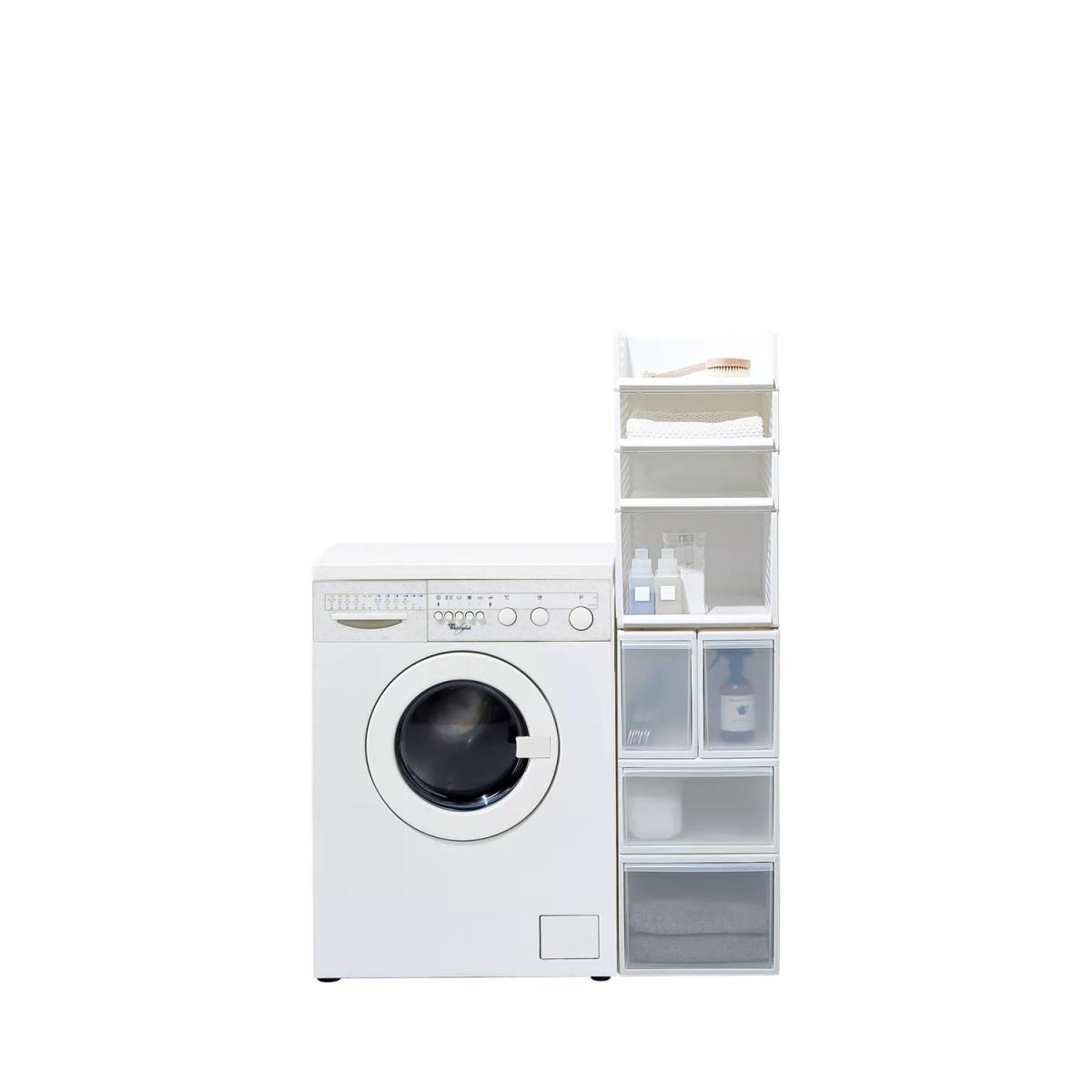 Like-it Modular Storage Basket, Medium, H13.4cm, White – image 5